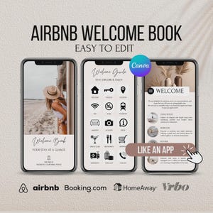 Airbnb PLR Welcome Book, plr Digital Product, Airbnb Welcome Book Template, Done For You Template, MRR Resell Products, Editable Guest Book