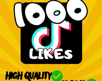 1000 likes Tiktok garantis dans le monde