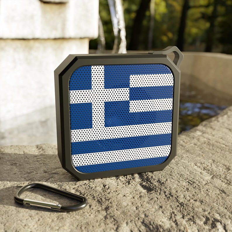 Greek Flag Greek Flag Outdoor Bluetooth Speaker