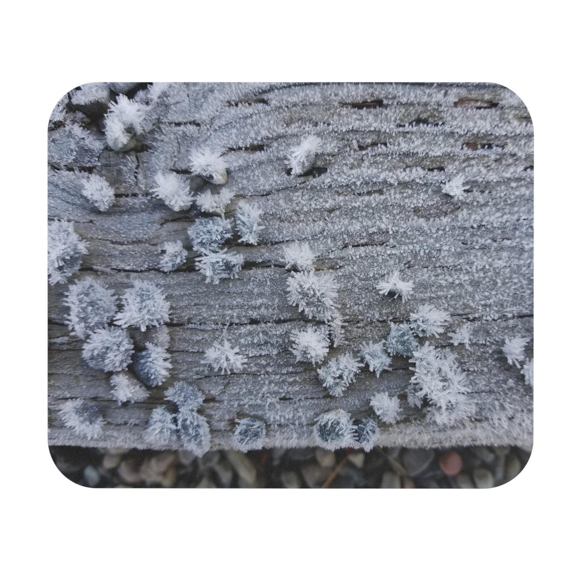 Frosted Pebbles Mouse Pad
