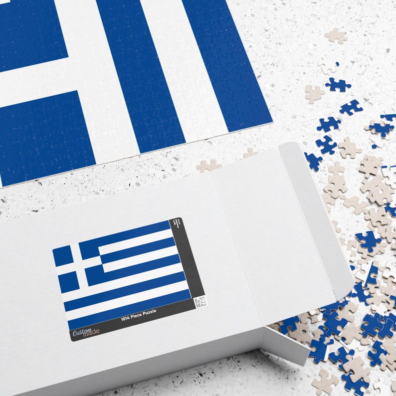 Greek Flag Puzzle