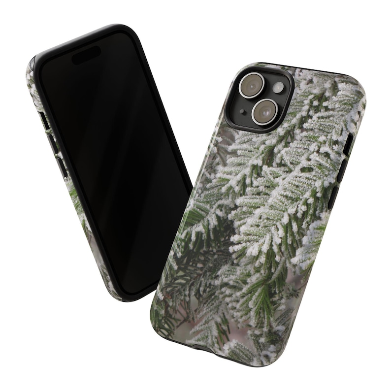 Frosted Fir Needles Tough Phone Case