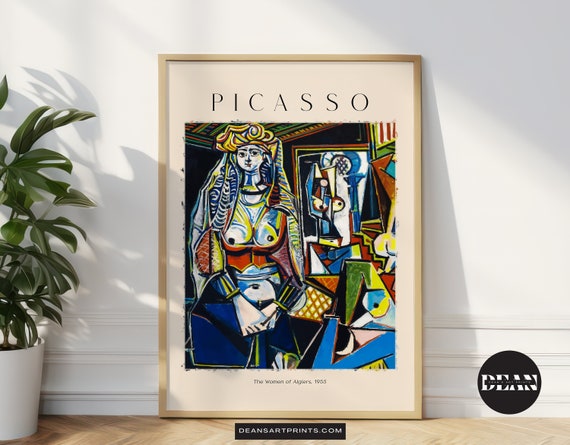 The Women of Algiers - 1955, Picasso Print, Picasso Paint, Picasso