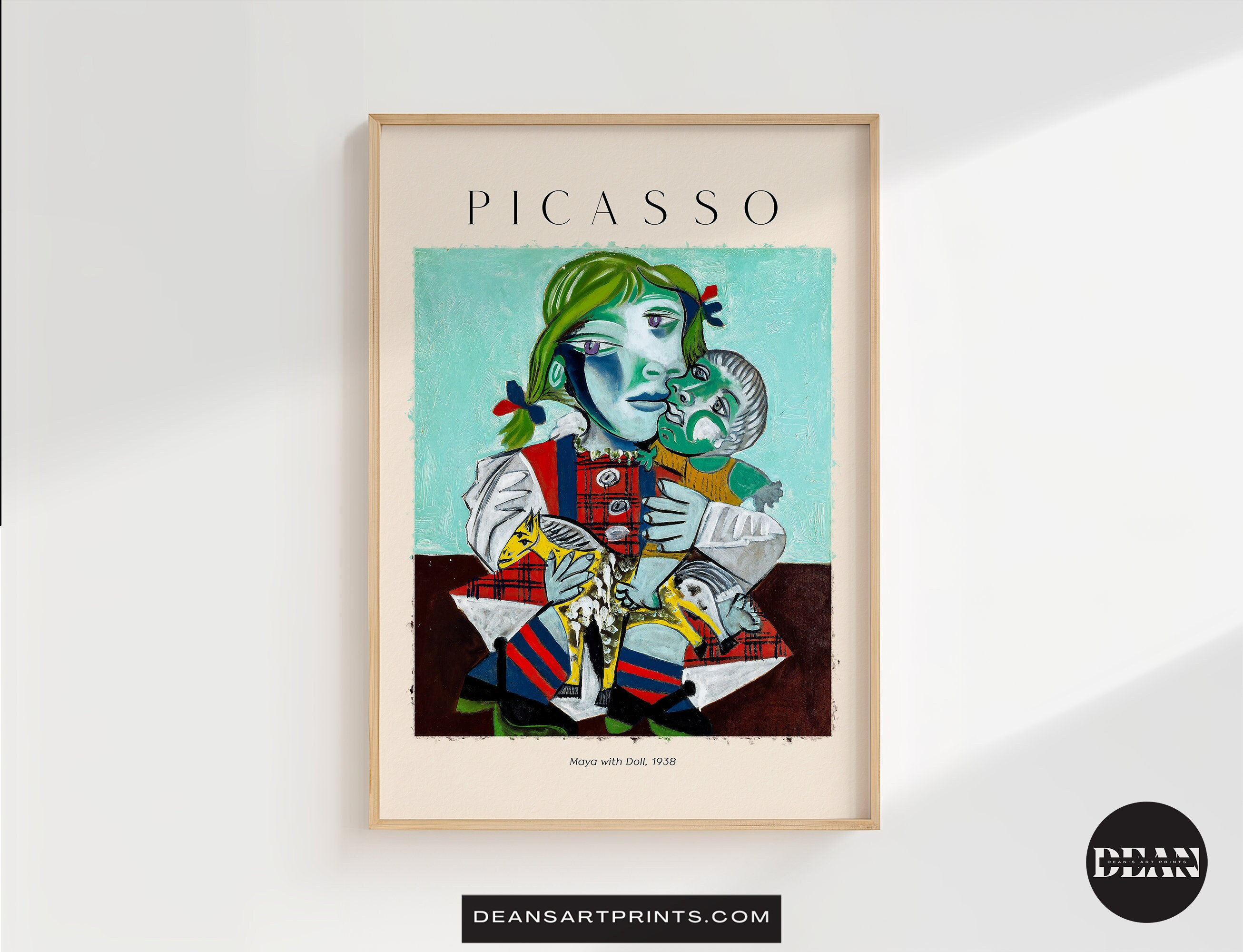 Maya With Doll - 1938, Picasso Print, Picasso Paint, Picasso Artwork,  Picasso Art, Picasso Poster, Picasso Digital Download - Etsy, image size:2612x2000