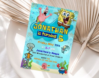 Editable Birthday Invitation Template, Printable Birthday Party Invitations, Digital Bday Party Invite Template, Invite Bday Card