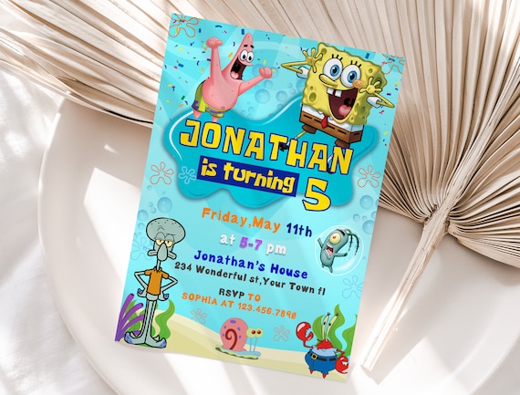 Editable Birthday Invitation Template, Printable Birthday Party Invitations, Digital Bday Party Invite Template, Invite Bday Card