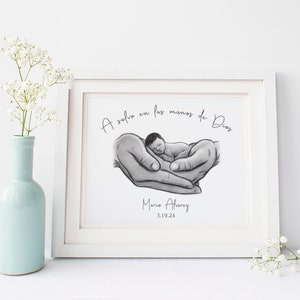 Safe in God&#39;s Hands, Miscarriage Memorial, Infant Loss Gifts, Sympathy Gift, Baby Memorial, Stillborn, Stillbirth, Baby Loss, Grief Gifts