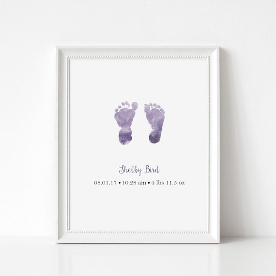 print baby footprints