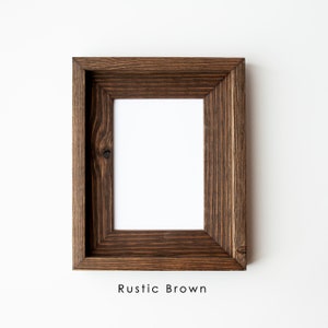 ADD ON a Barnwood Frame from The Carolina Collection Prints will arrive framed and display-ready with hanging hardware attached Rustic Brown