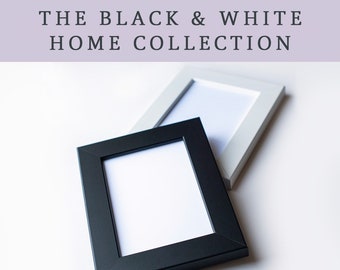 ADD ON a Black or White Frame - Prints will arrive framed and display-ready with hanging hardware attached