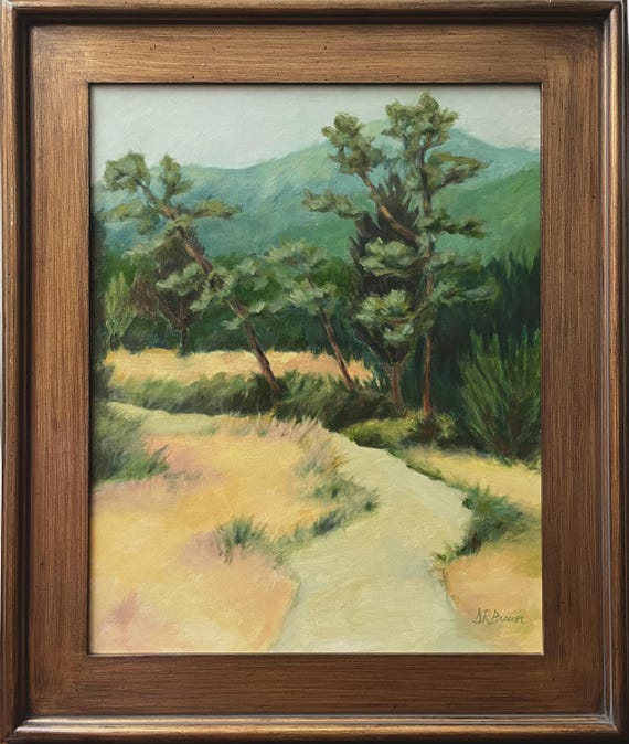 Cobb Estate, Altadena, Original Art 16x20