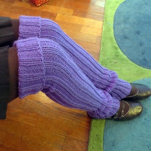 Tall and Toasty Stay-up Legwarmers- PDF Download