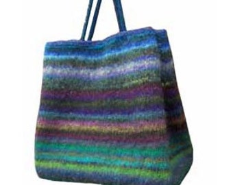 Pattern- Watercolor Bag (Felted) - PDF Download