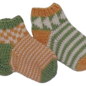 Pattern- Chippy Socks for Kids - PDF Download