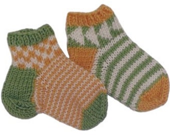 Pattern- Chippy Socks for Kids - PDF Download