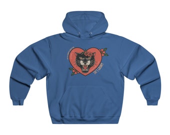 BAMLL - GRUMPY HER - Nublend® Hooded Sweatshirt