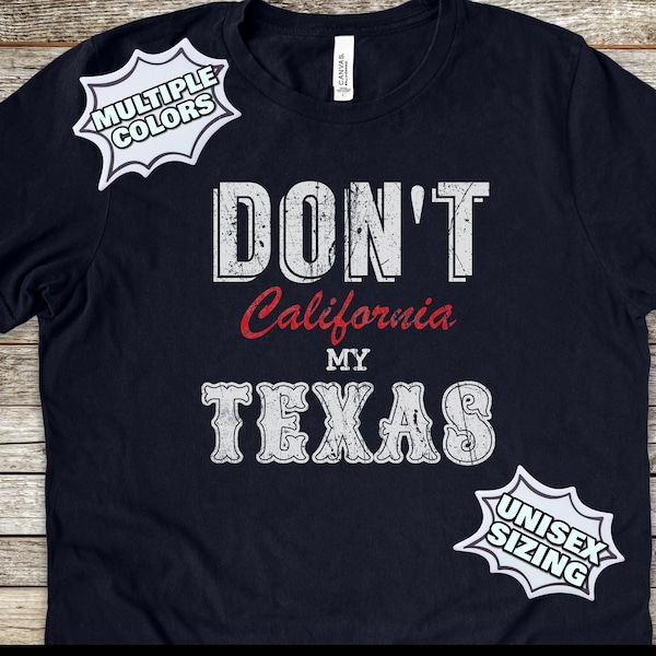 Funny Texas T Shirts Etsy