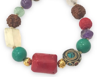 Namaste mix beads bracelet