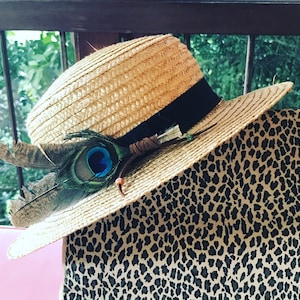 Feather Pin Hat