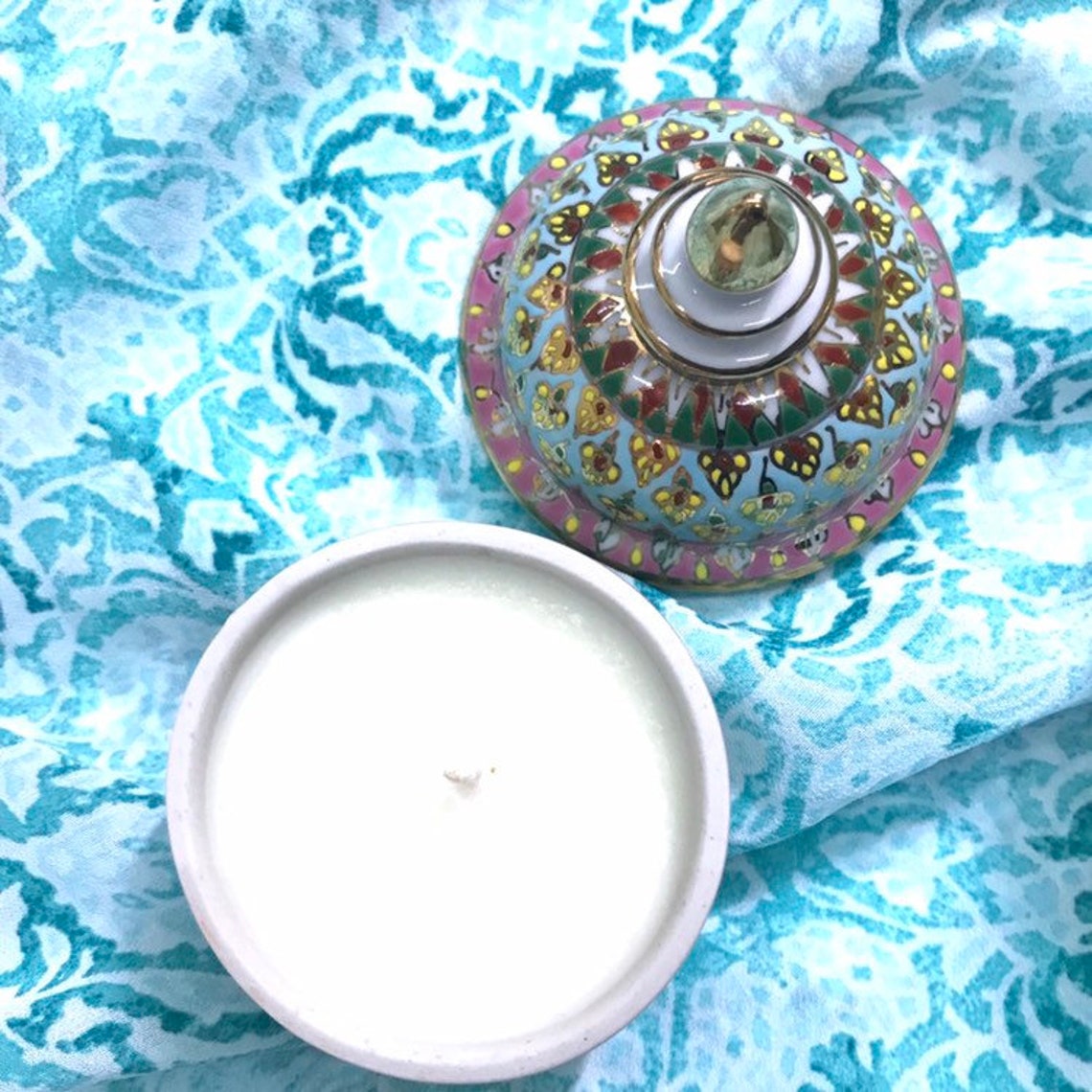 Scented Candle in Thai Replica Pot Etsy