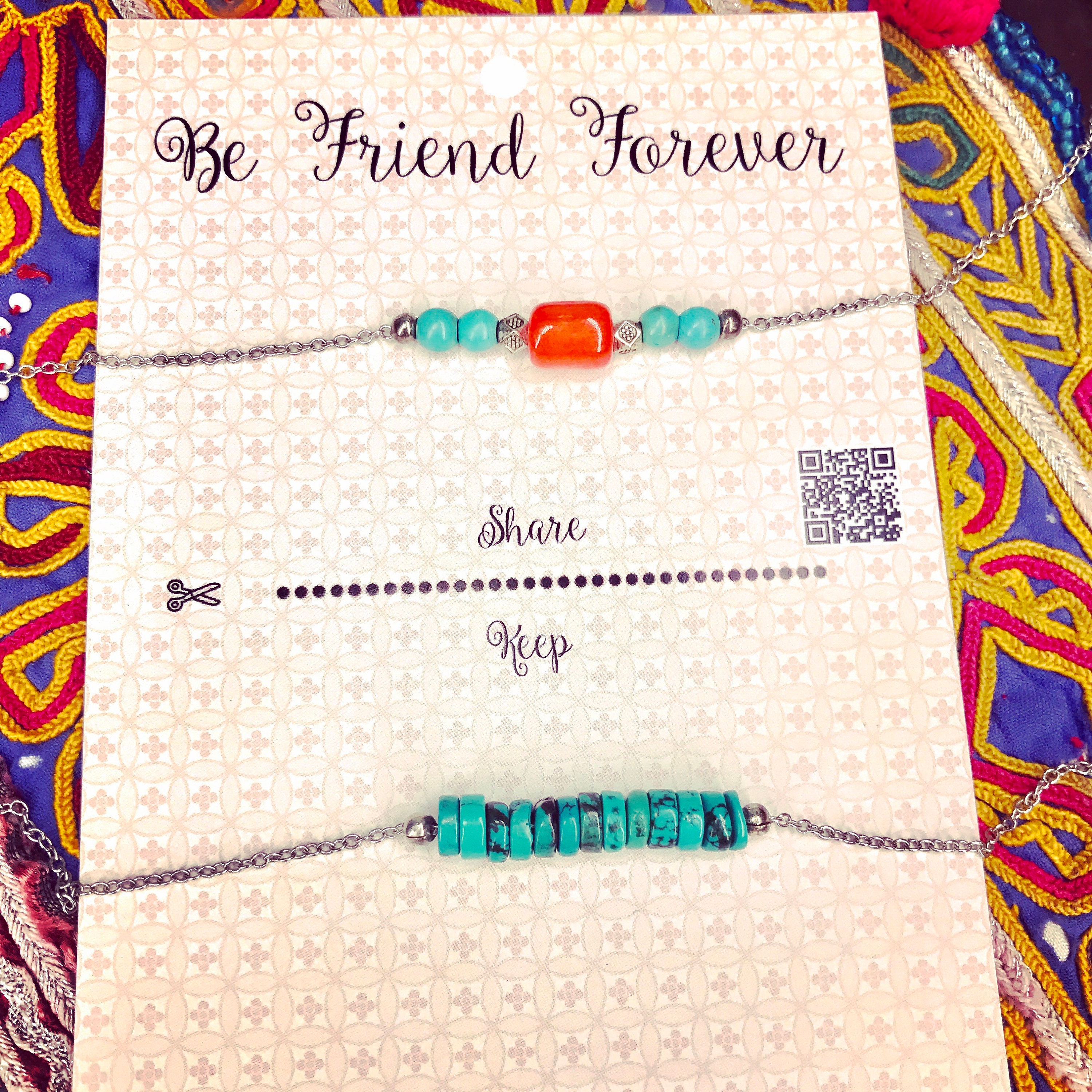 Friendship Forever Bracelet Set Etsy Sweden