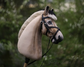 Hobbypaard FJORD met Mexicaans hoofdstelpaardspeelgoed