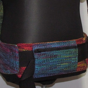 Funda de cincha para la cintura para portabebés personalizada con bolsillo con cremallera, accesorio de cinturón cómodo para portabebés con hebilla lateral Bamberoo y Tula