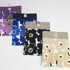 Kindle Case Paperwhite Oasis Fire HD 8 10 eReader Cover Kobo H2O Nook Glowlight Padded Sleeve cover with pocket Marimekko Unikko