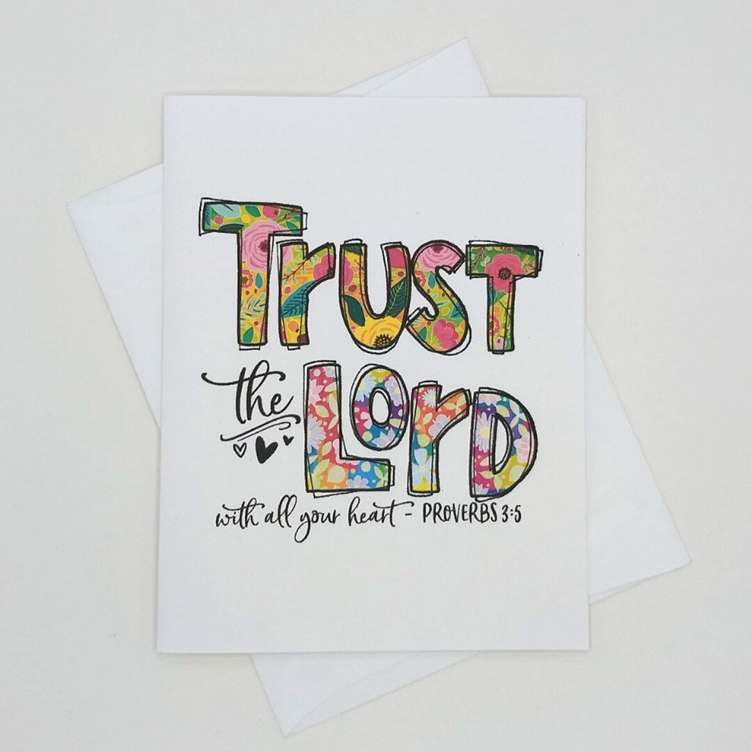 Bible Verse Scripture Note Cards Set 8 Blank Folded Cards - Etsy
