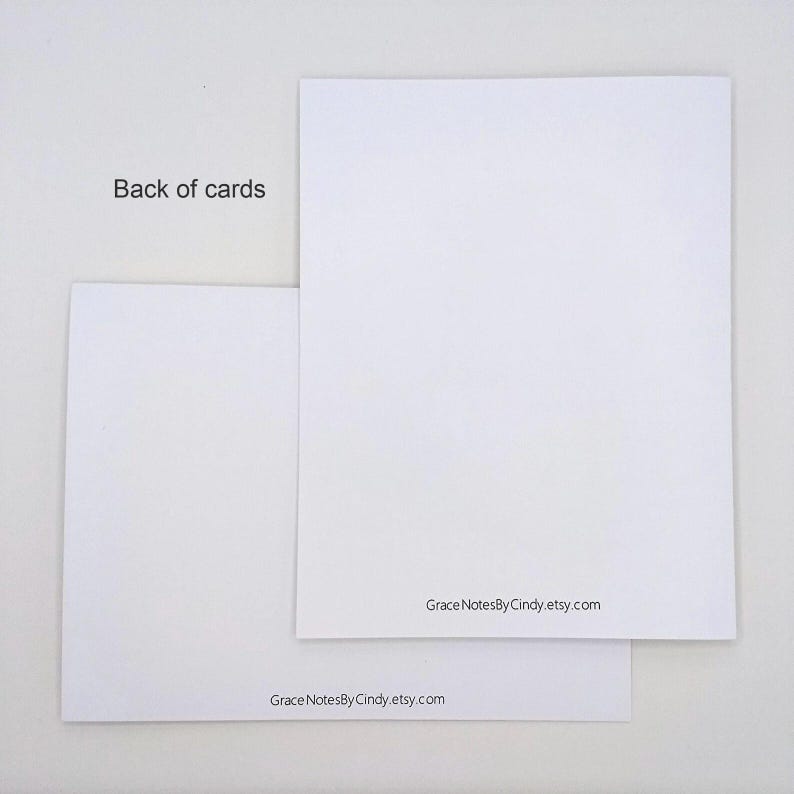 Lilac Bouquet Card Set, 8 Matching Note Cards With Envelopes ...