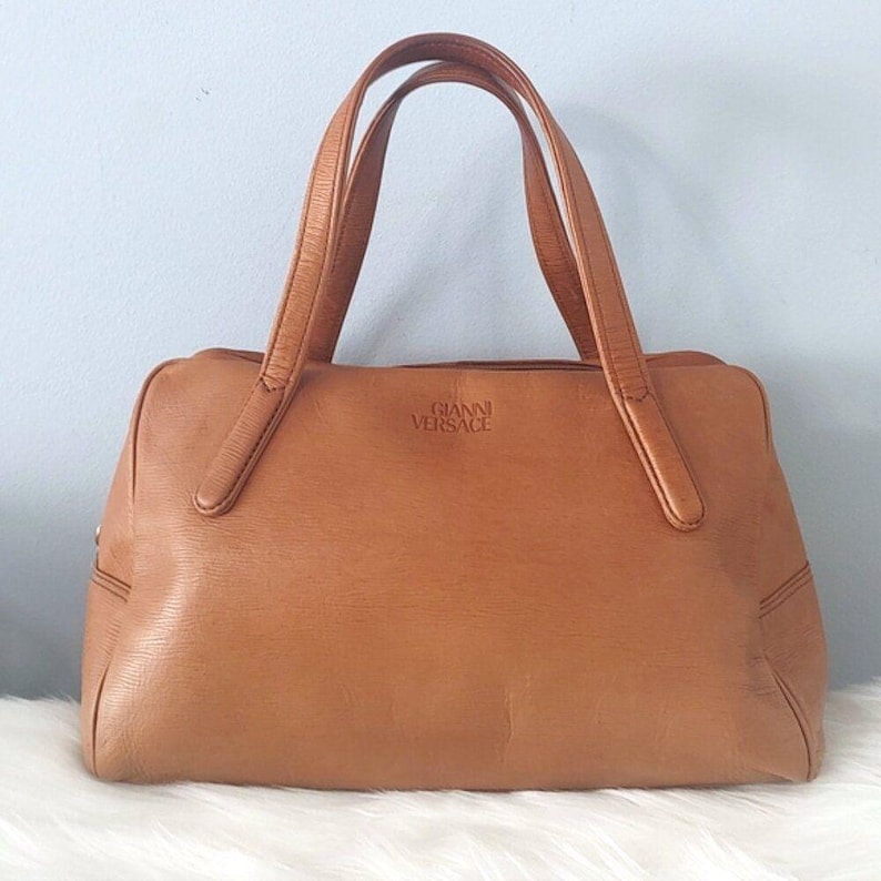 Gianni Versace Vintage Boston Tasche EUC w/COA Bild 1