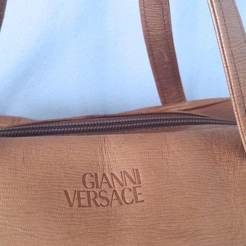 Gianni Versace Vintage Boston Tasche EUC w/COA Bild 3