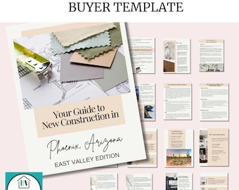 Real Estate New Construction Guide Template (Printable)