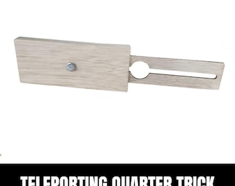 Teleportierender Viertelzaubertrick - Digitale Laserschnittdatei