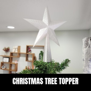 Christmas Tree Topper - Digital File