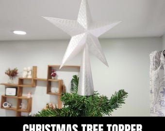 Adorno para la punta del árbol de Navidad - Archivo digital