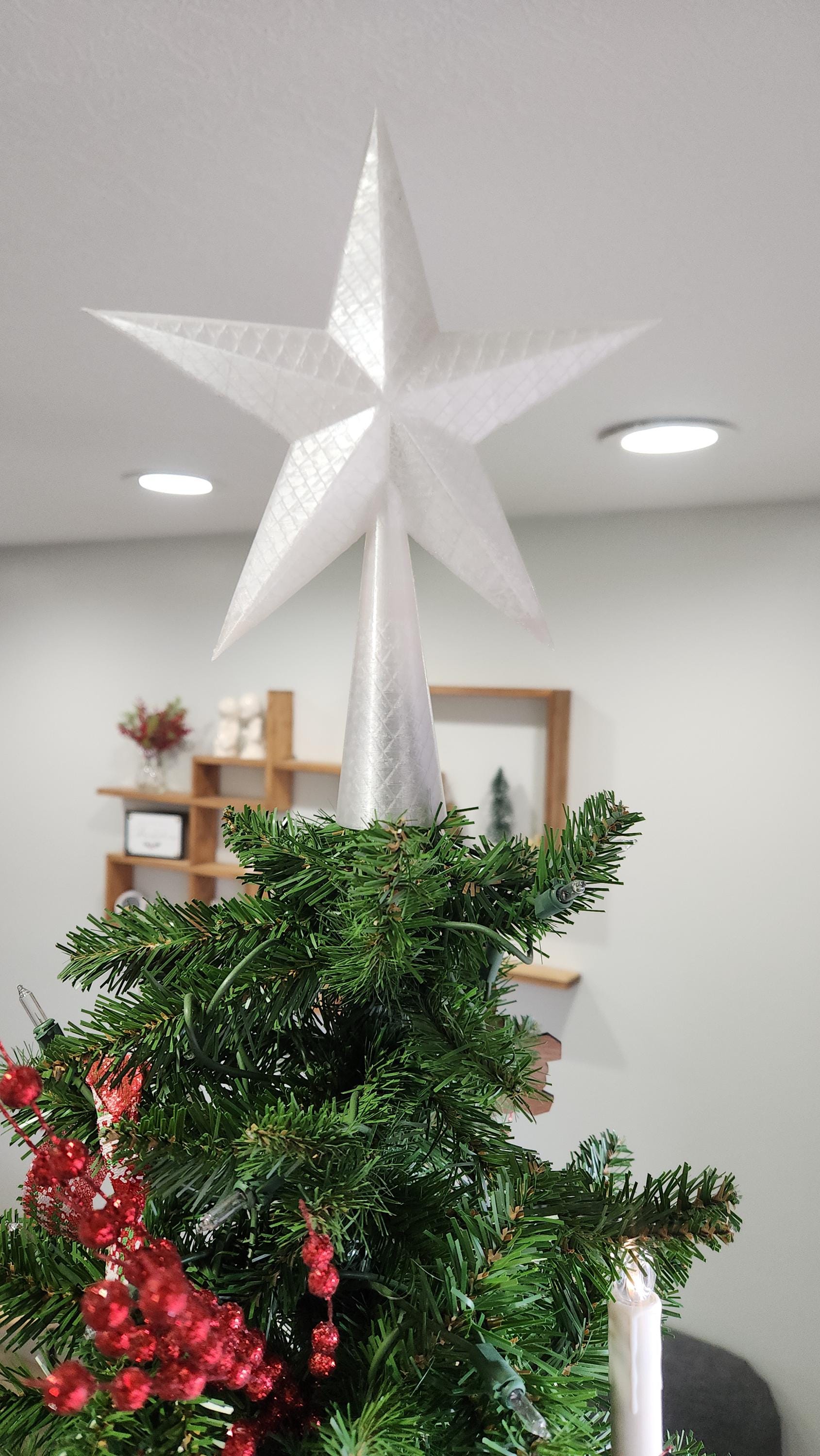 Christmas Tree Topper - Digital File - Etsy
