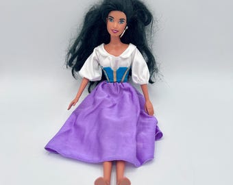 Esmeralda Disney Barbie Doll - Hunchback of Notre Dame, Quasimodo, 90s, Romani, Kids Toy