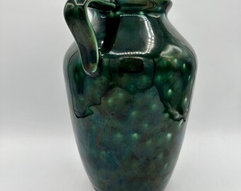 Vase Onda, Raku métallique irisé n.01 En vente sur