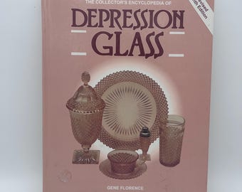 Enciclopedia de coleccionistas sobre el vidrio de la depresión, décima edición, de Gene Florence