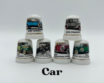Thimble Lot Cars – Ditali da collezione e da esposizione