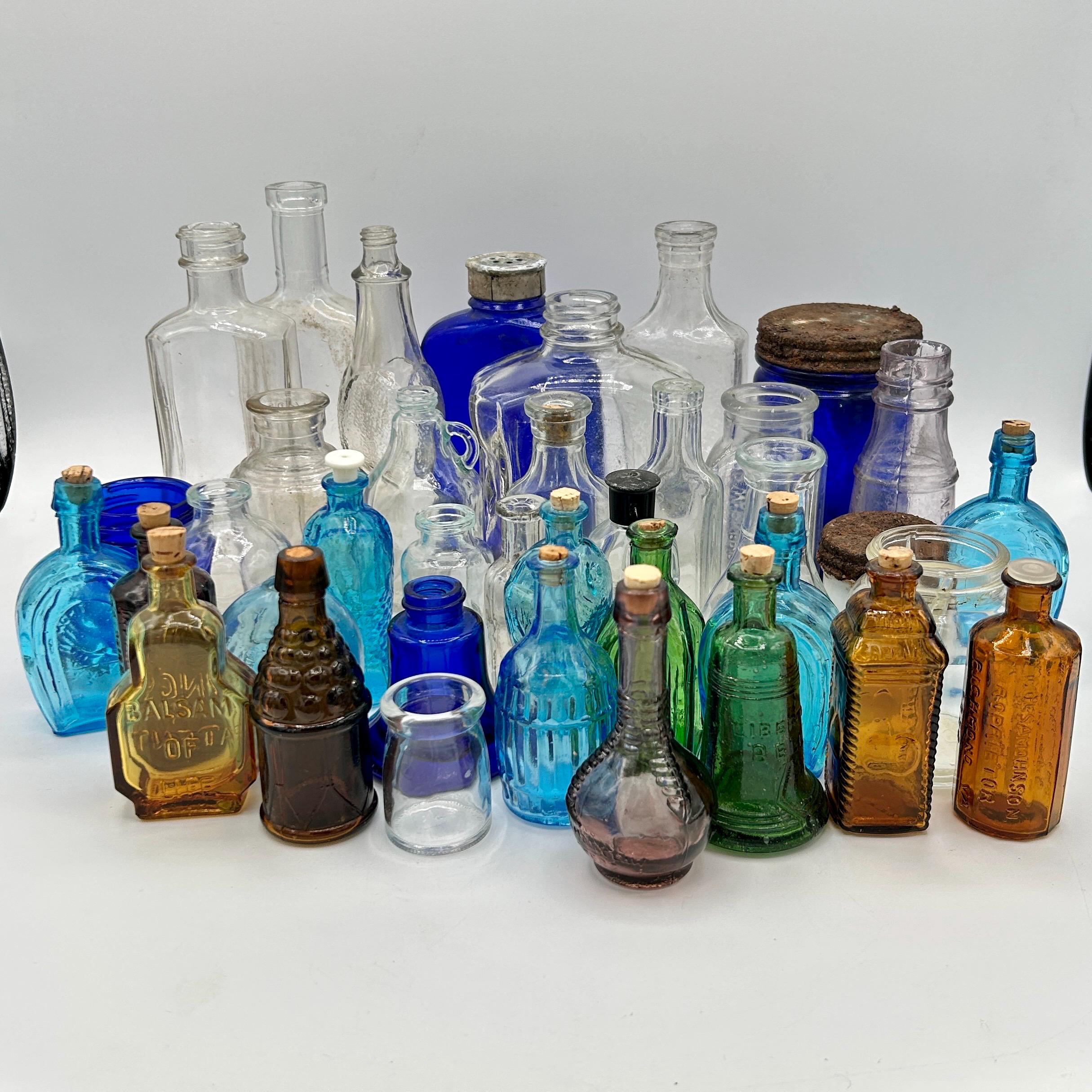 Antique glass bottle - Etsy 日本
