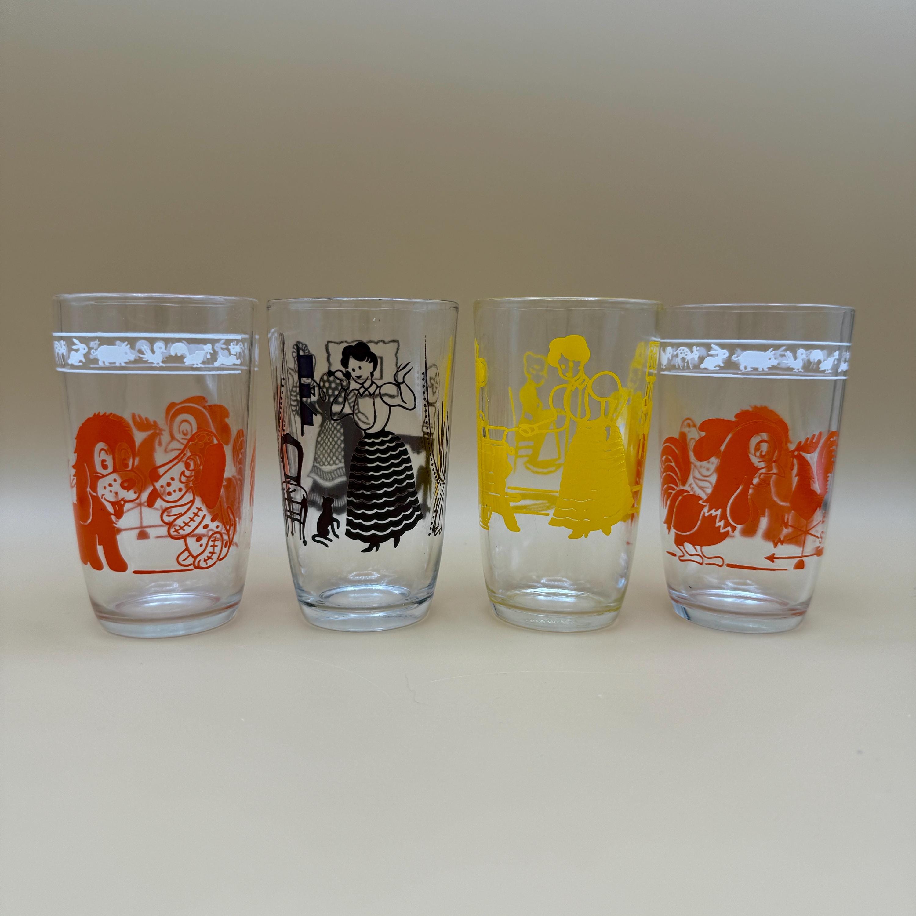 1950's Swig Glasses - Etsy