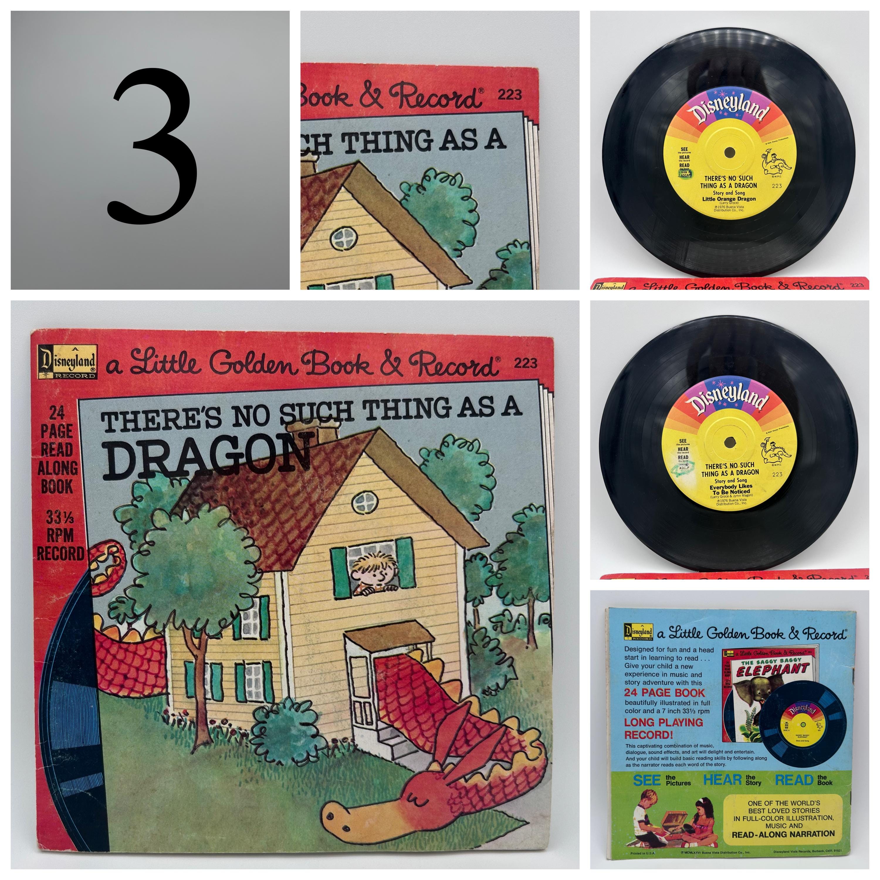 ヴィンテージの子供向け45回転レコード：ディズニー・クラシックス