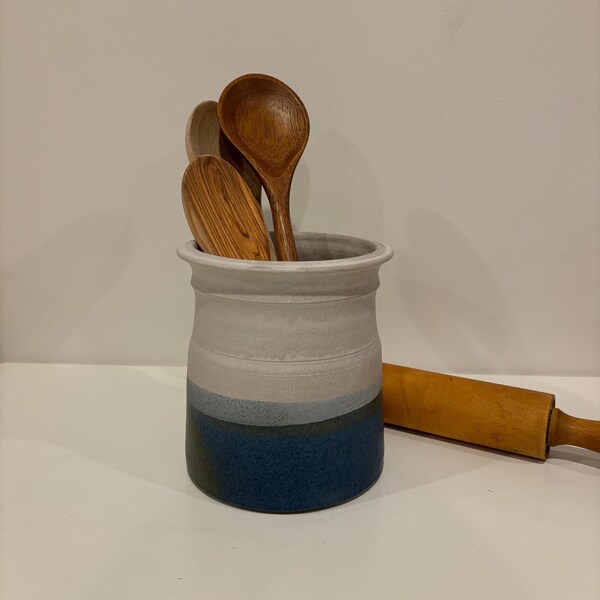 Ceramic Kitchen Utensil Holder - Etsy