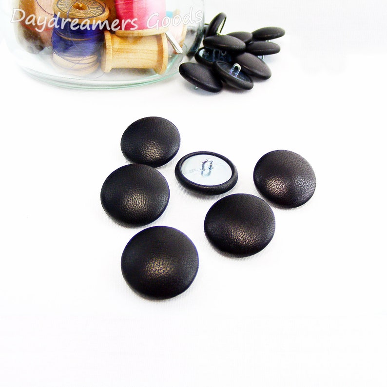 shank style black buttons