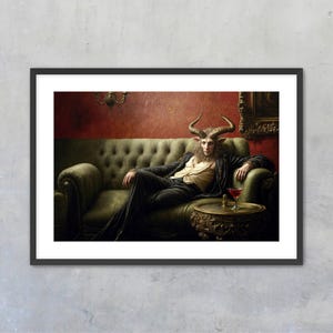 Martini Bar Art Print, Retro Cocktail Poster, Dark Academia, Vintage Bar Decor, Elegant Martini Artwork for Home & Office