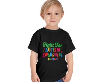 Peuter autisme bewustzijn, bella canvas, zintuiglijk gevoelig, autisme shirt, comfort autisme tee, autisme bewustzijn tee, communiceert shirt