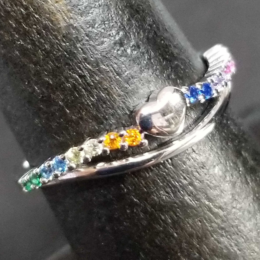 Sterling Silver 925 Unicorn Head Ring - Horse Charm Ring For Women, Size 8 - View #11