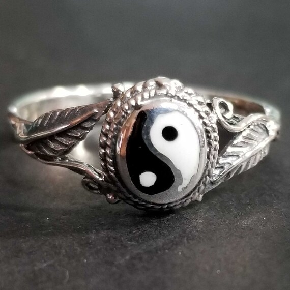 Etsy yin yang ring deals